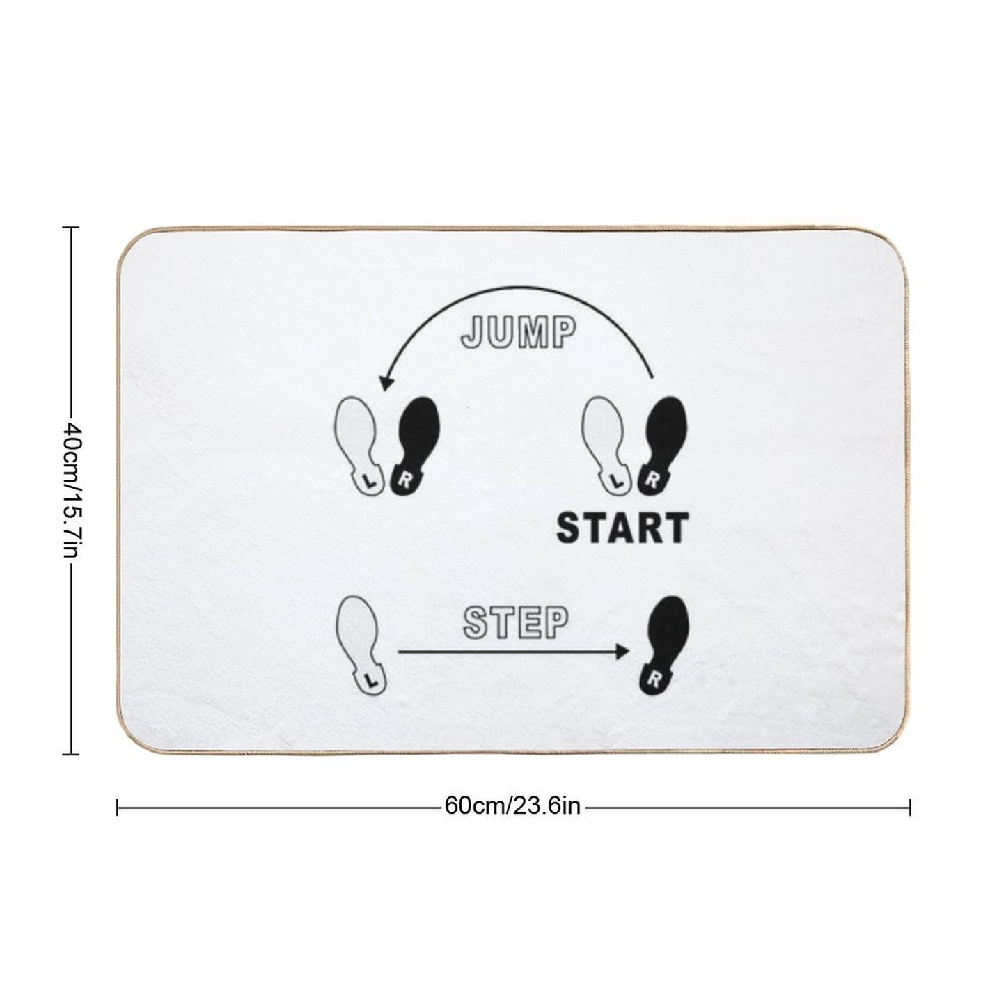 Rocky Horror Time Warp Dance Bath Mat