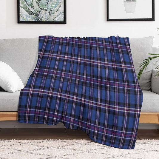 Gers Tartan Throw Blanket