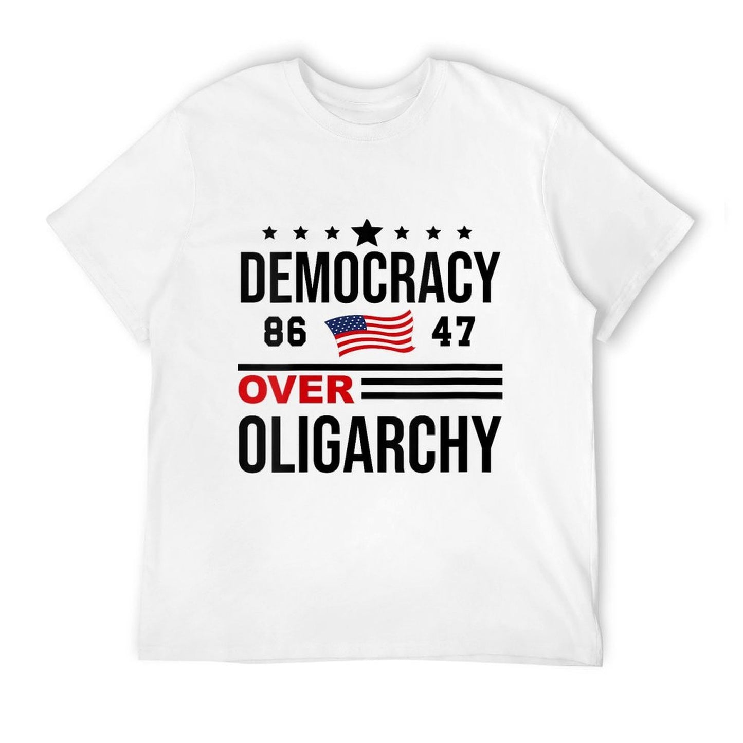 Womens Democracy Over Oligarchy No Oligarchs Fight Oligarchy Wrinkle-resistant T-Shirt