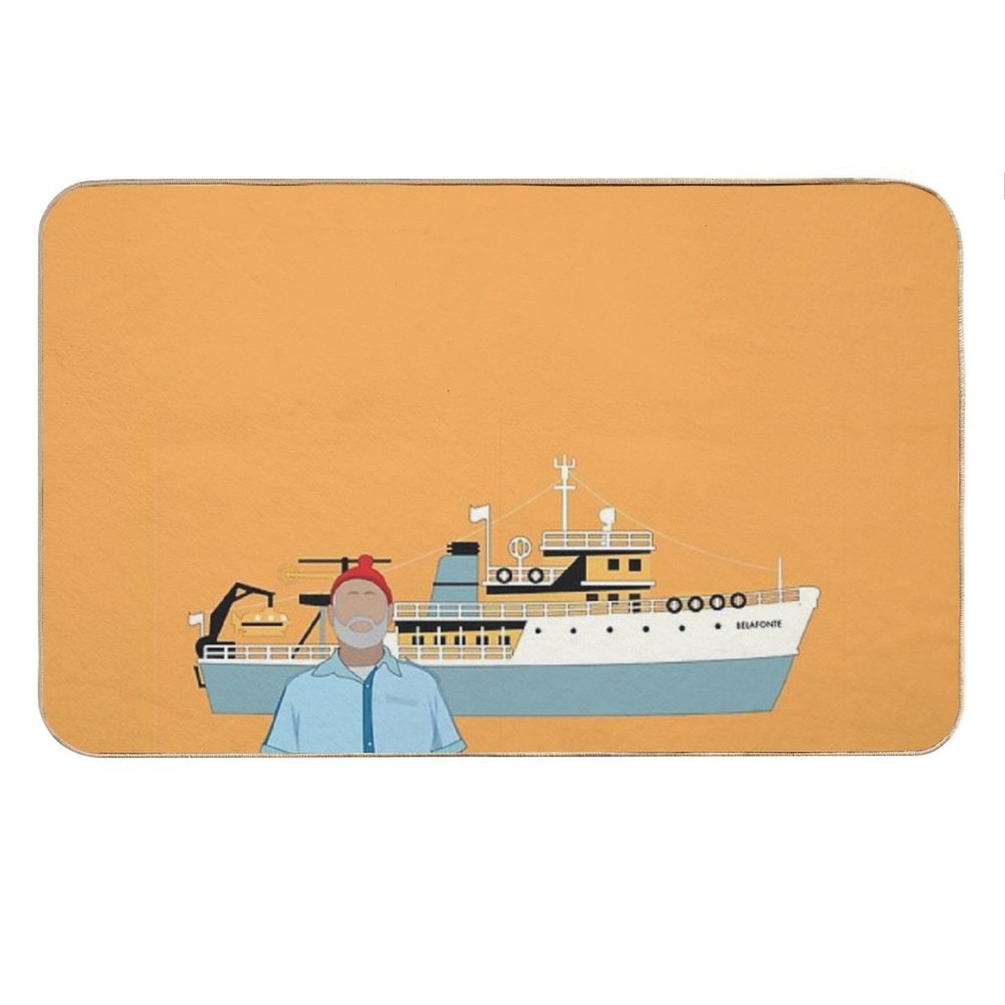 STEVE ZISSOU AND THE BELAFONTE Bath Mat