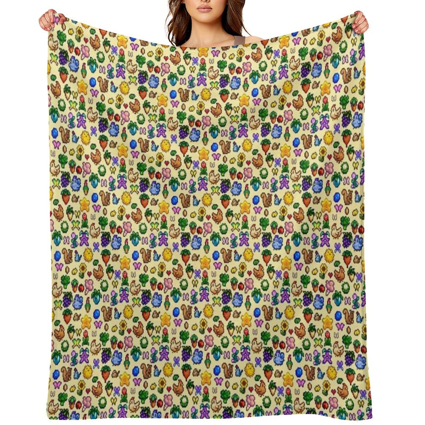 Stardew Valley Throw Blanket