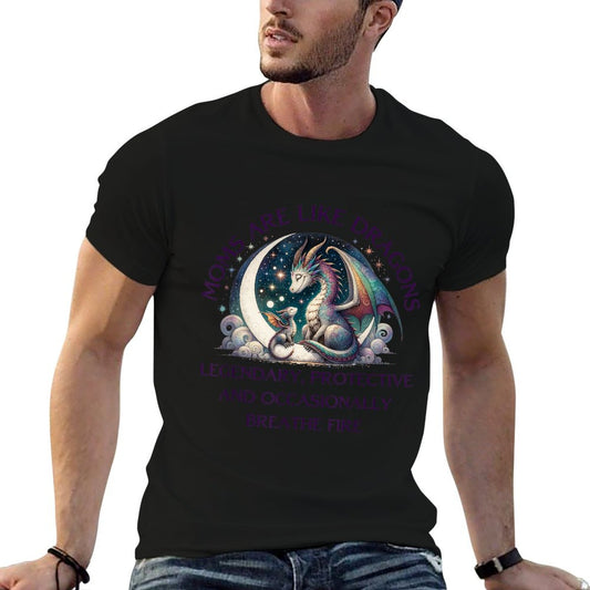 Legendary Mothers Day Dragon Moms Are Like Dragons T-Shirt