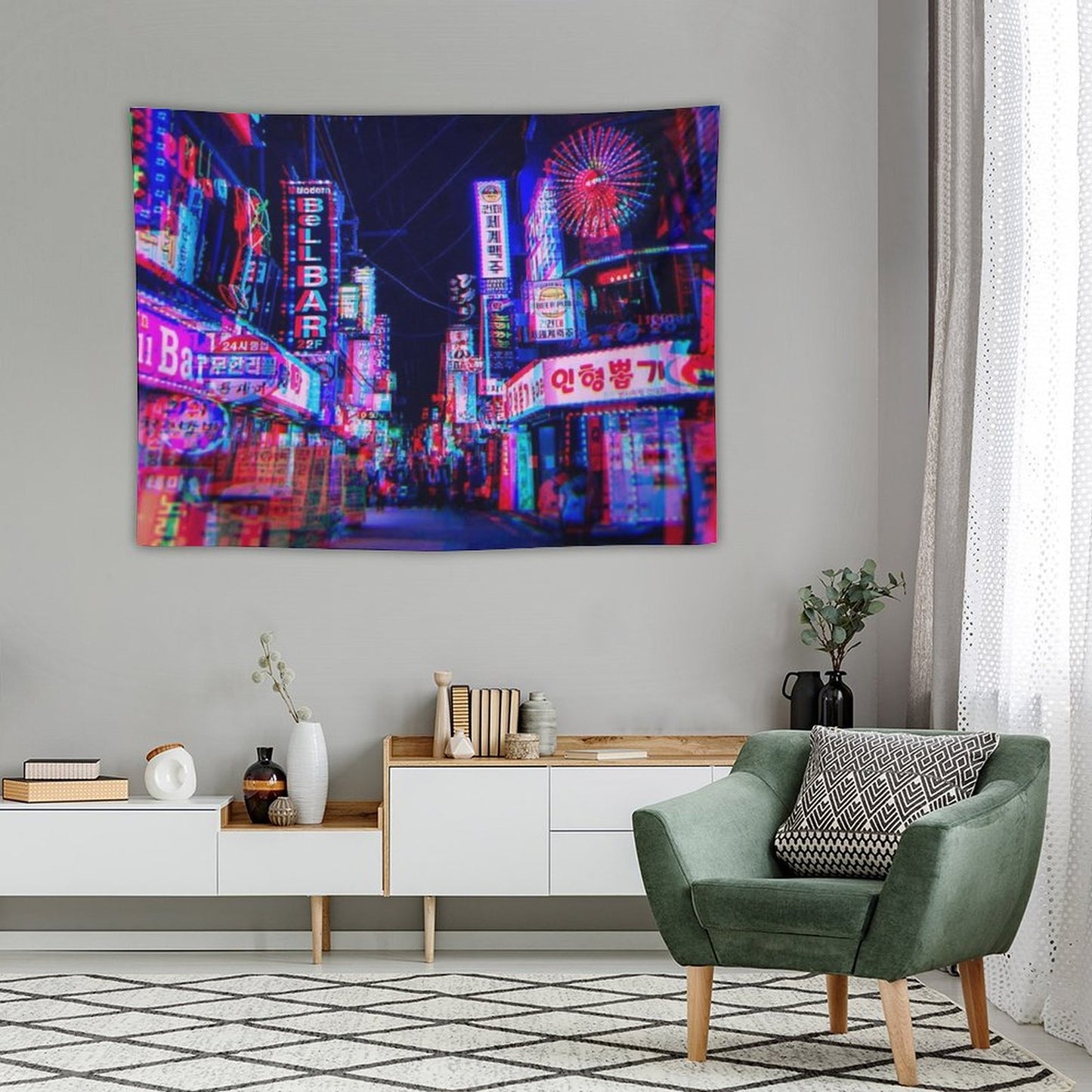Lsd Nights Tapestry