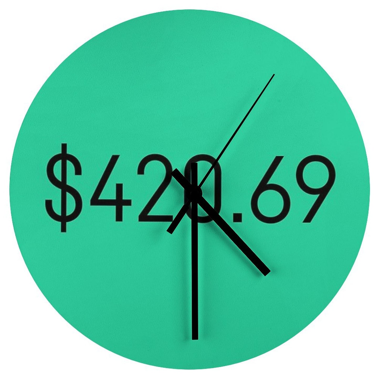 $420.69 Wall Clock