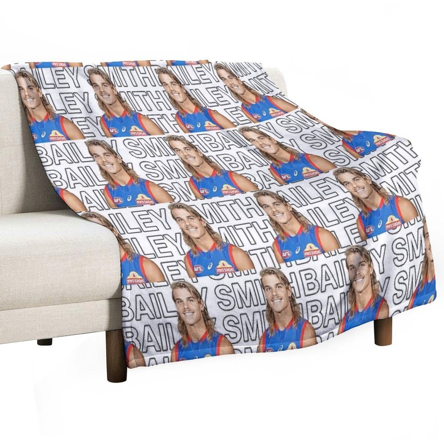 Bailey Smith Throw Blanket