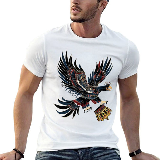 No Kings Political Protest Subtle Statement Graphic Comfortable T-Shirt