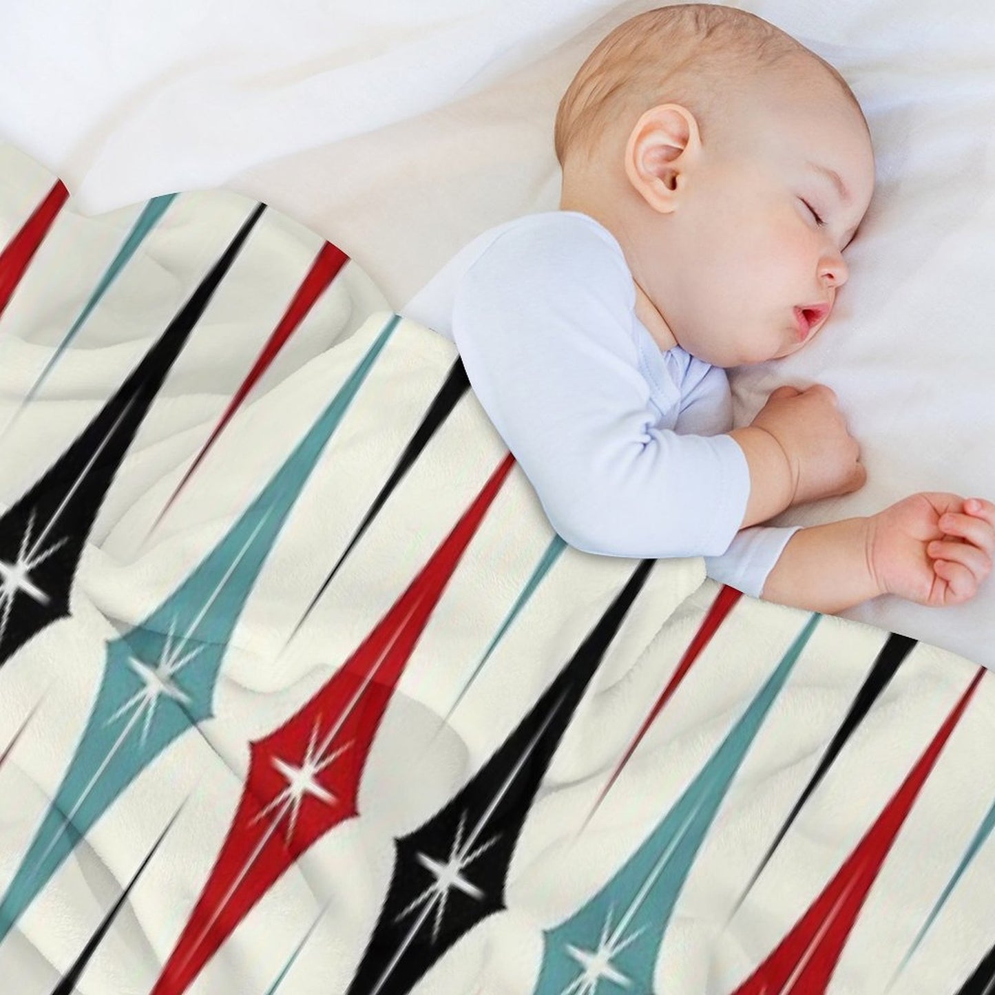 Starburst Diamonds Throw Blanket