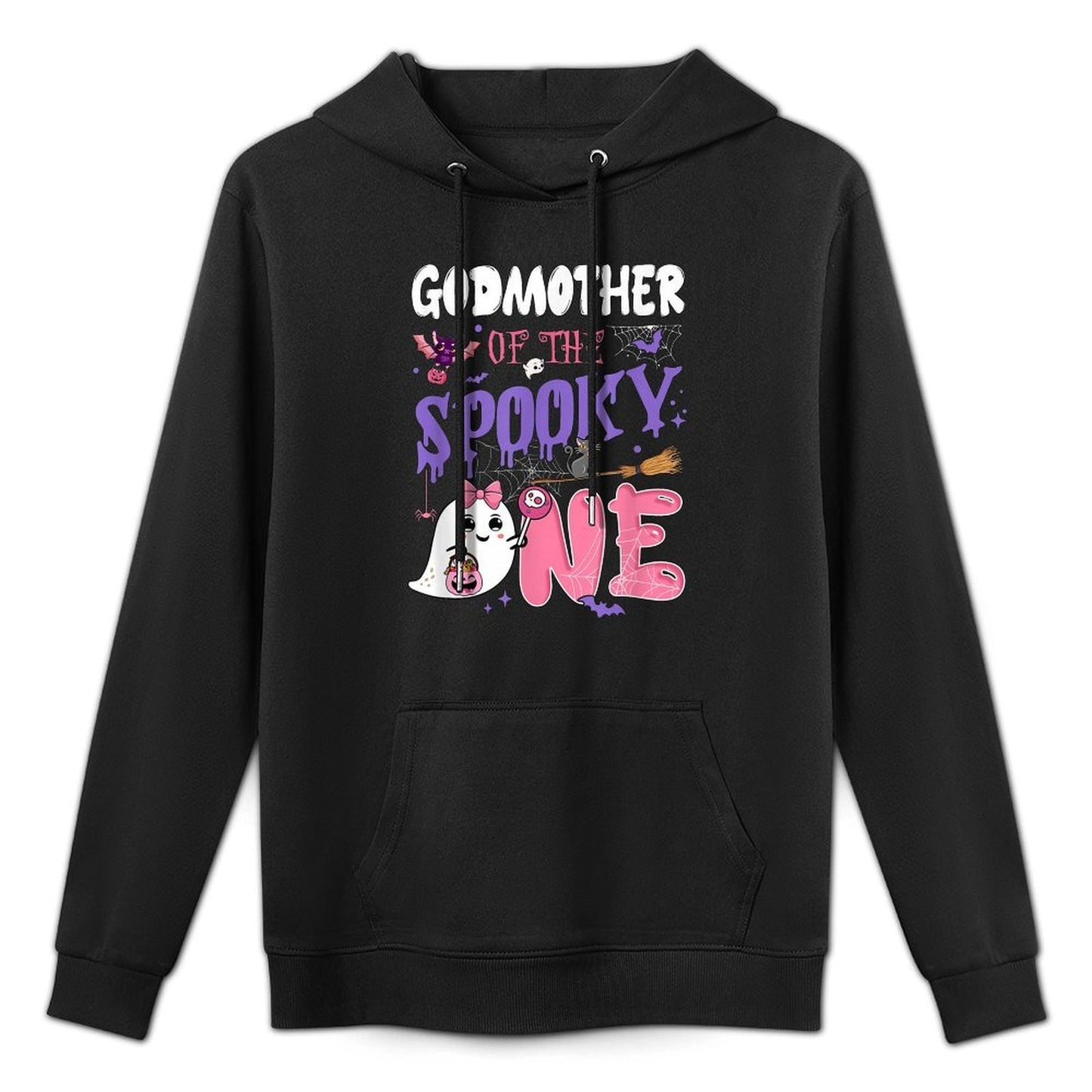 Godmother Of The Spooky One 1St Birthday Girl Halloween Relaxed Fit Hoodie