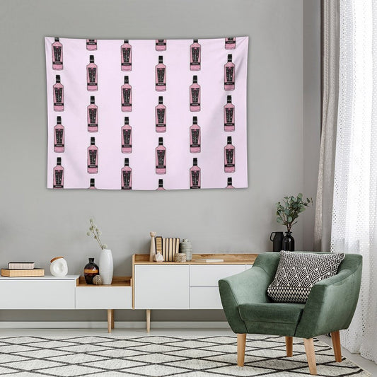 Pink Whitney Glitter Tapestry