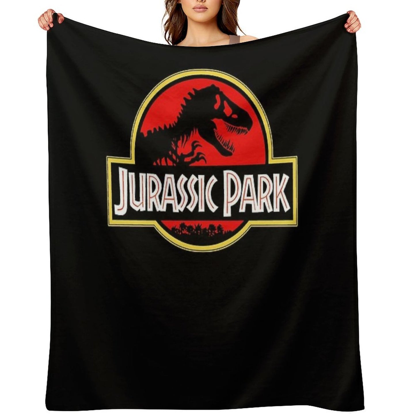 Jurrasic Park Classic Throw Blanket