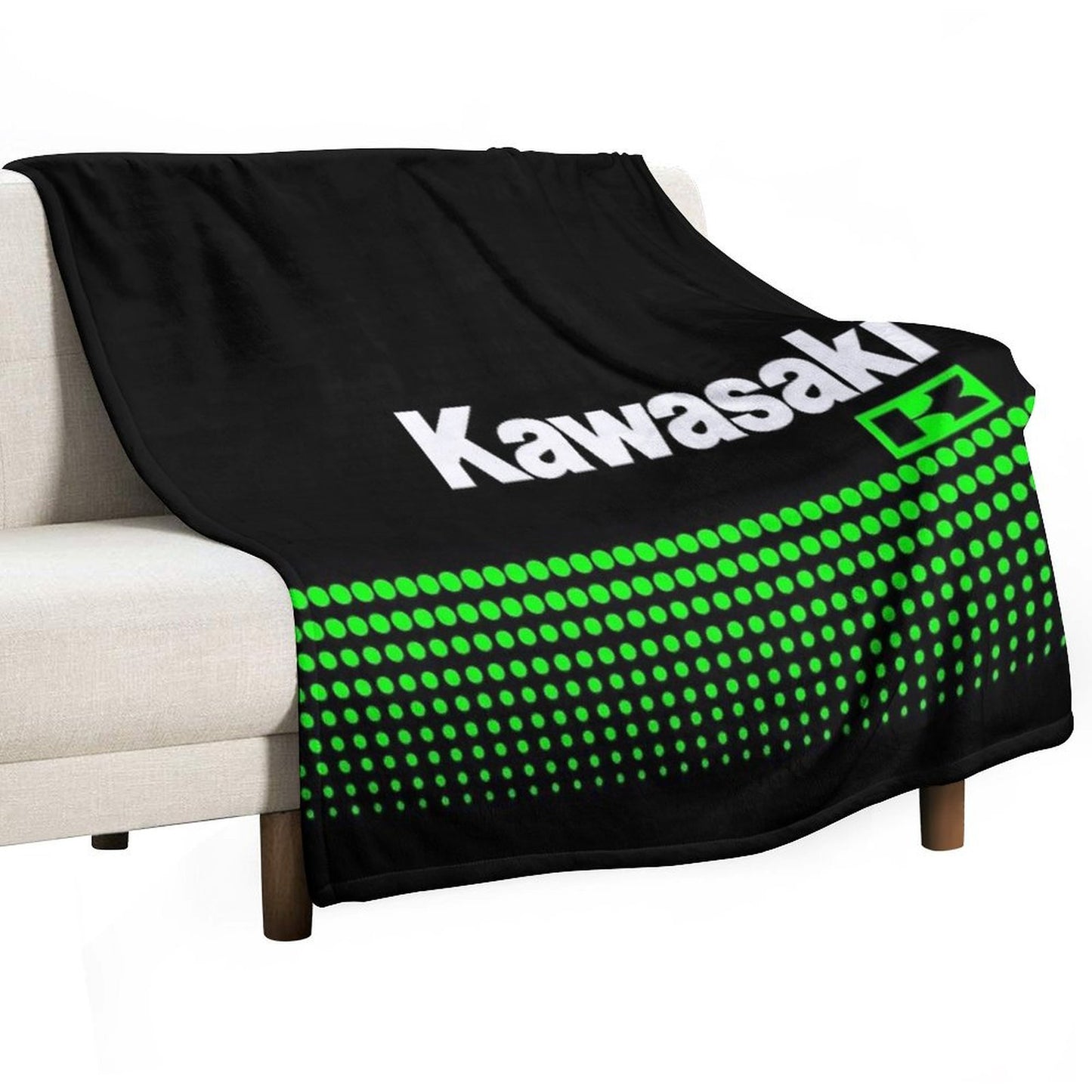 KAWASAKI Team Throw Blanket