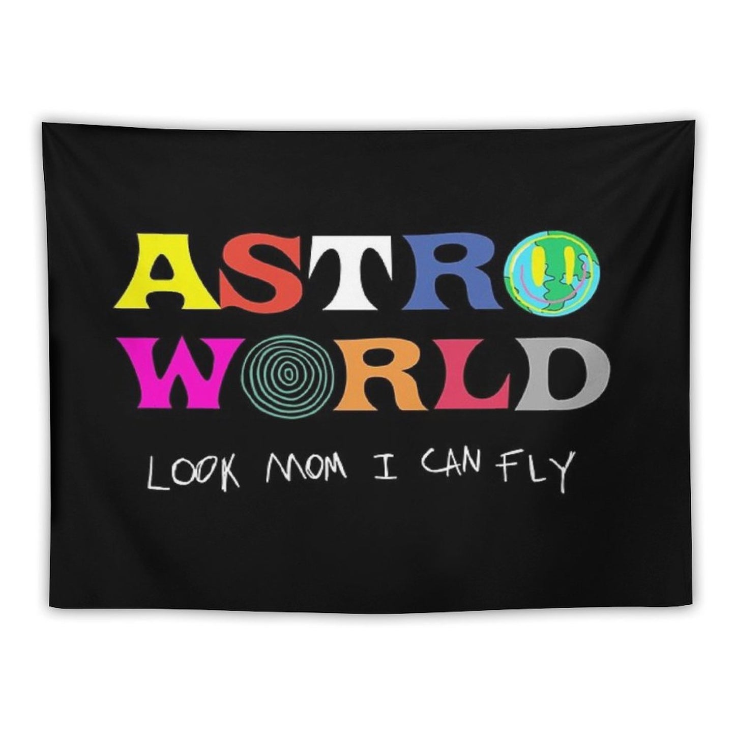 ASTROWORLD Look Mum I Can Fly Tapestry