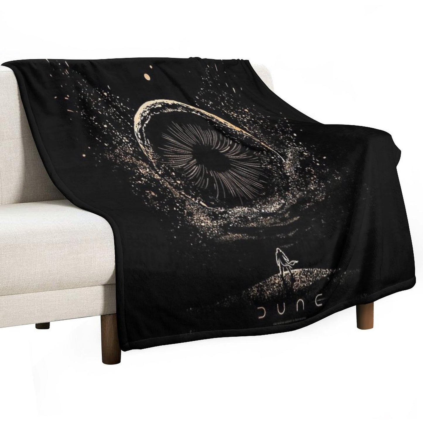 Shai-Hulud The Sandworm Throw Blanket