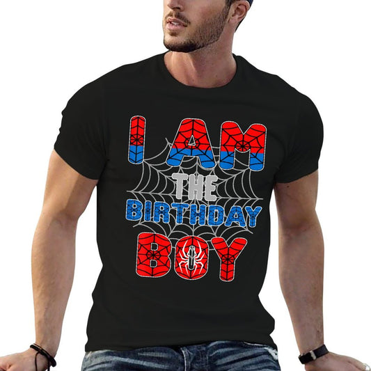 Spider Web Birthday Party Im The Birthday Boy  Quick-drying T-Shirt