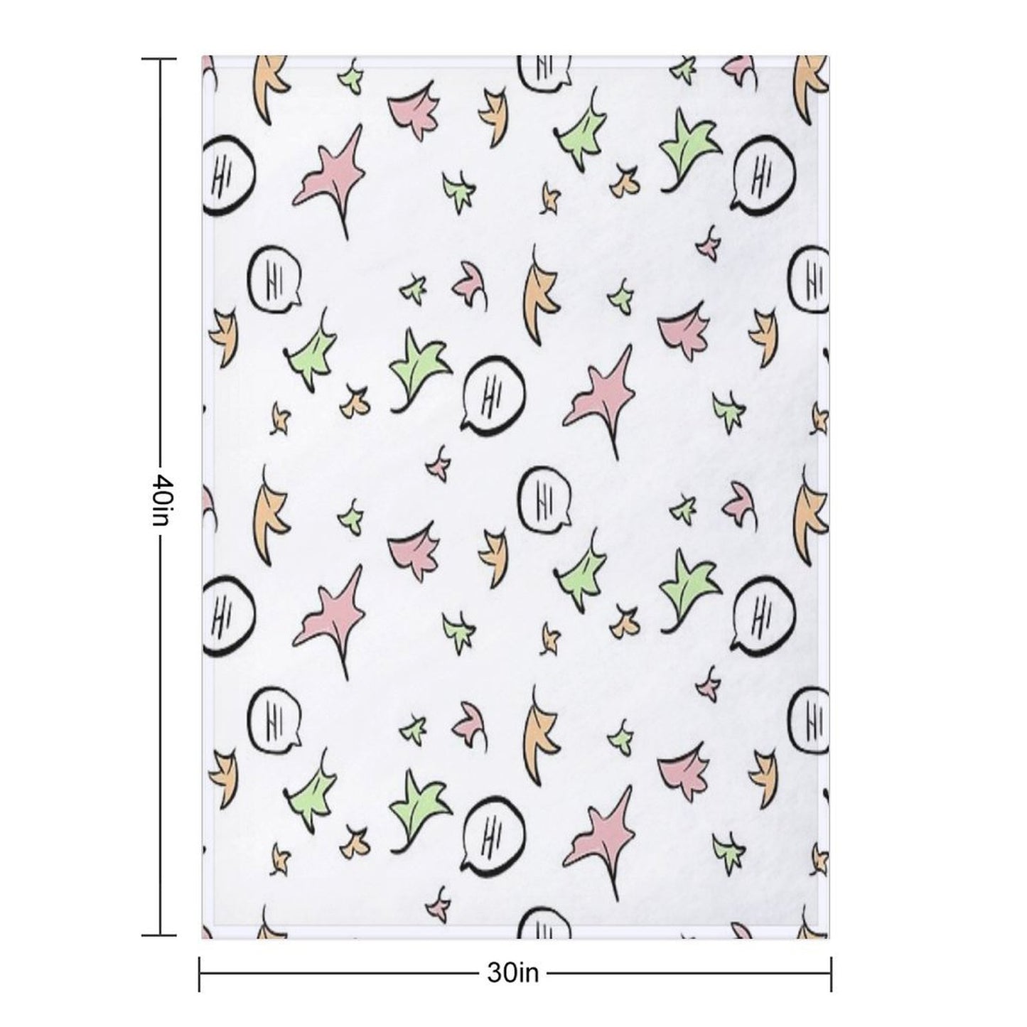 Heartstopper Netflix Nick Charlie Throw Blanket