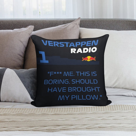 Should Have Brought My Pillow Soft Reinforced Edging Throw Pillow
