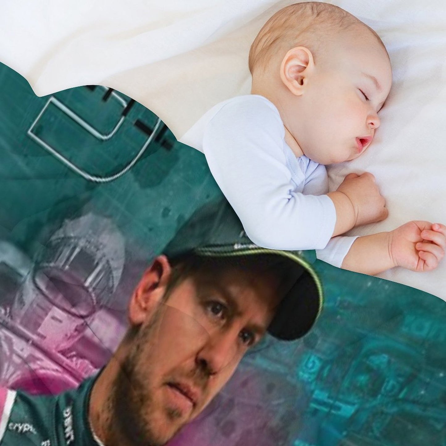 Sebastian Vettel Throw Blanket