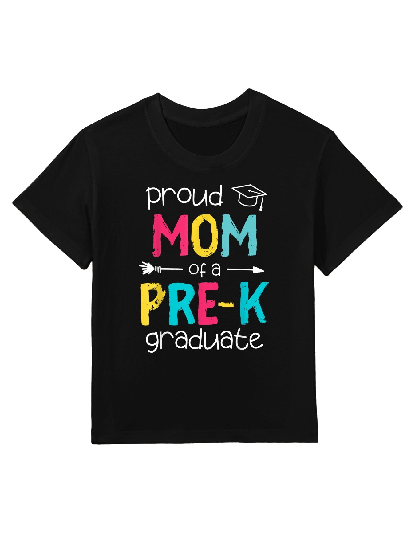 Proud Mom Mother PreK Preschool Family Matching Graduation Kids T-Shirt