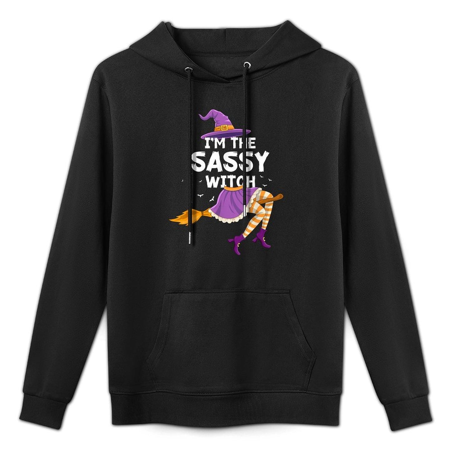 Matching Family Im The Sassy Witch Halloween Girls Women Versatile Streetwear Hoodie
