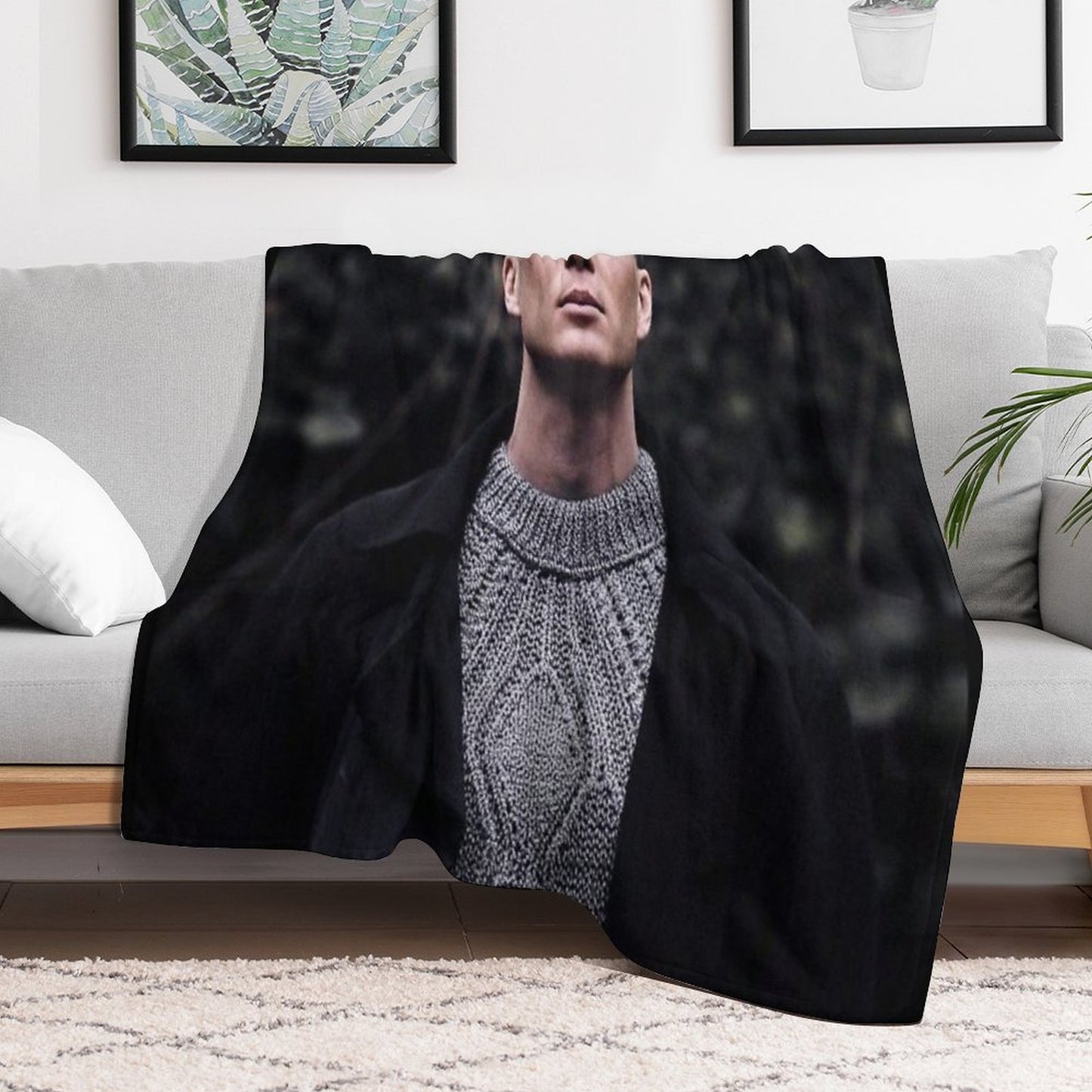 Cillian Murphy Throw Blanket
