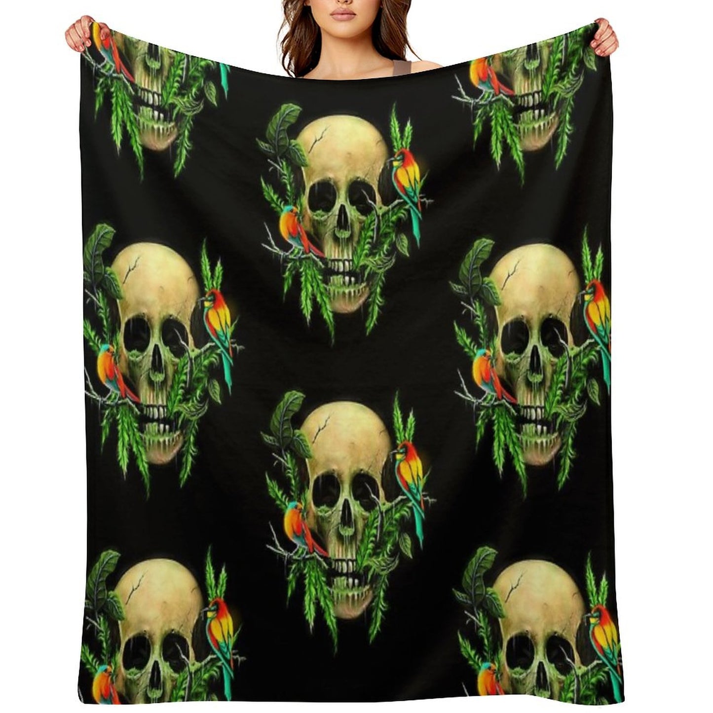 Life & Death Throw Blanket