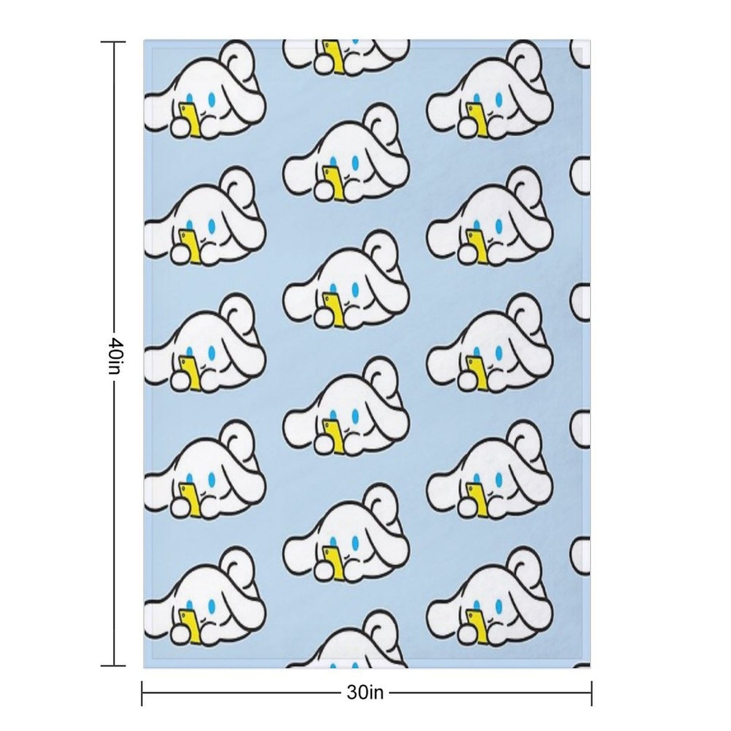 Cinnamoroll Throw Blanket