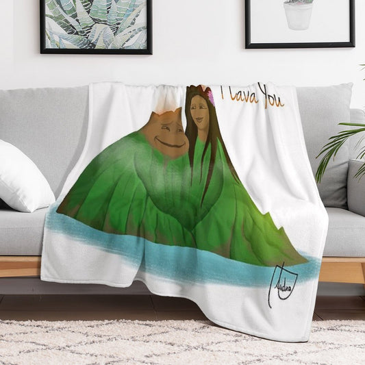 I Lava You Throw Blanket