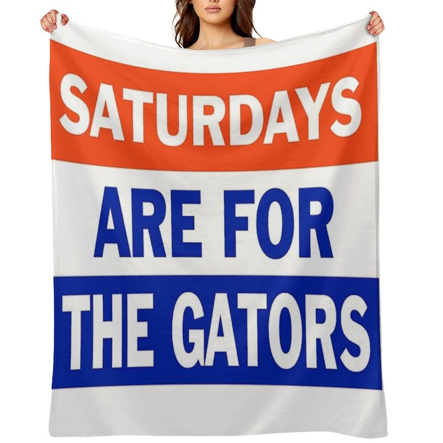 Saturdays Throw Blanket