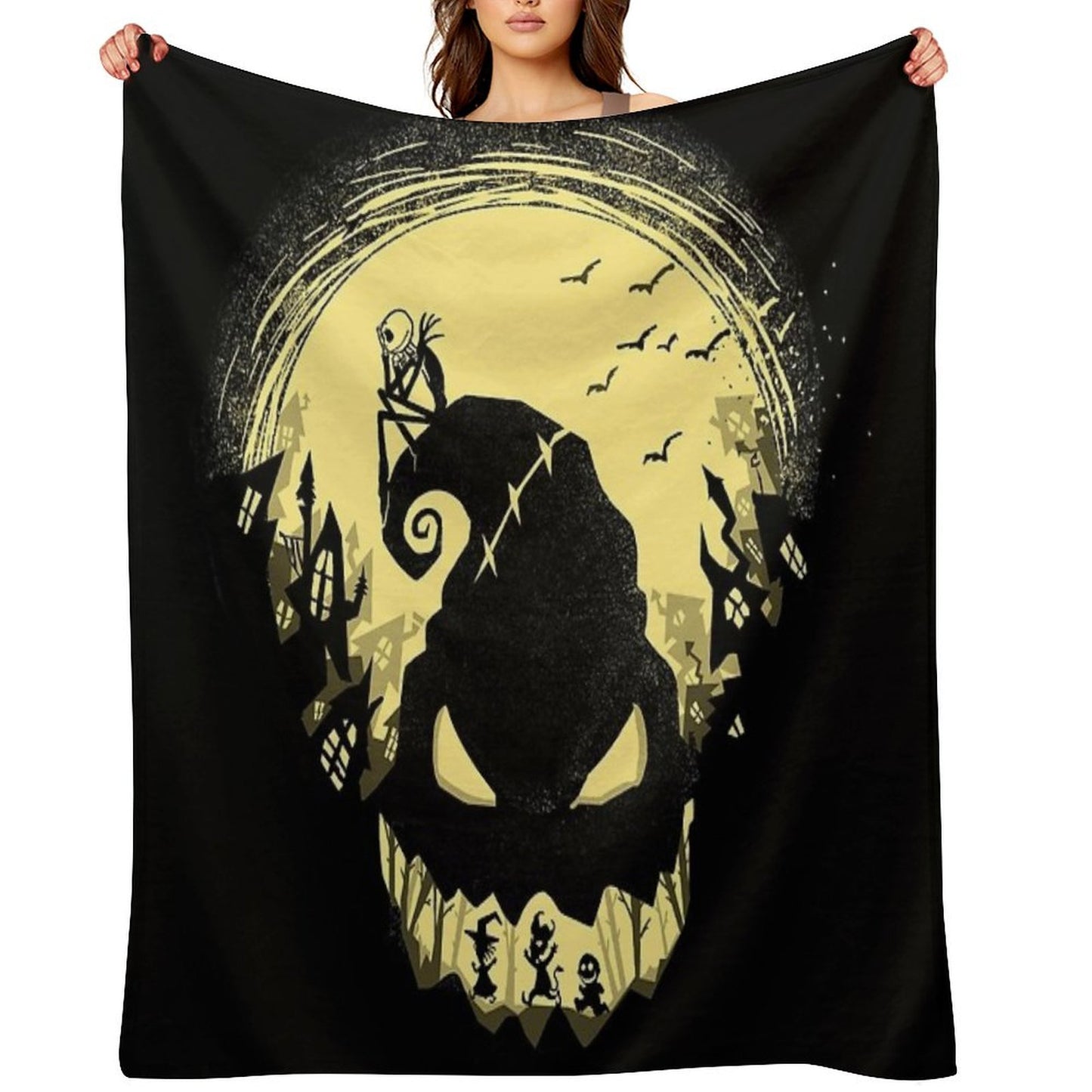 Jack's Nightmare Throw Blanket