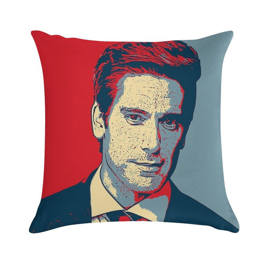 David Muir Soft Luxury Feel Throw Pillow