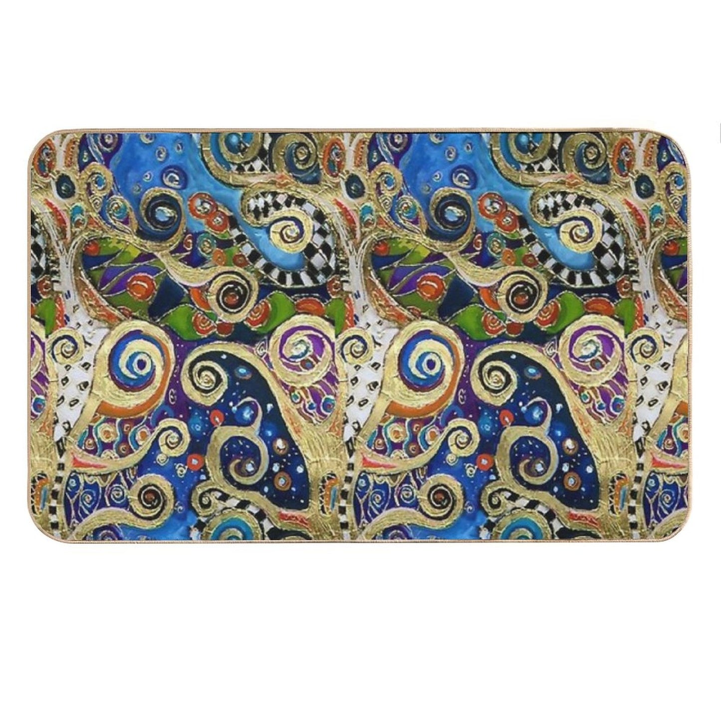 The Changing Seasons of Klimt Bath Mat