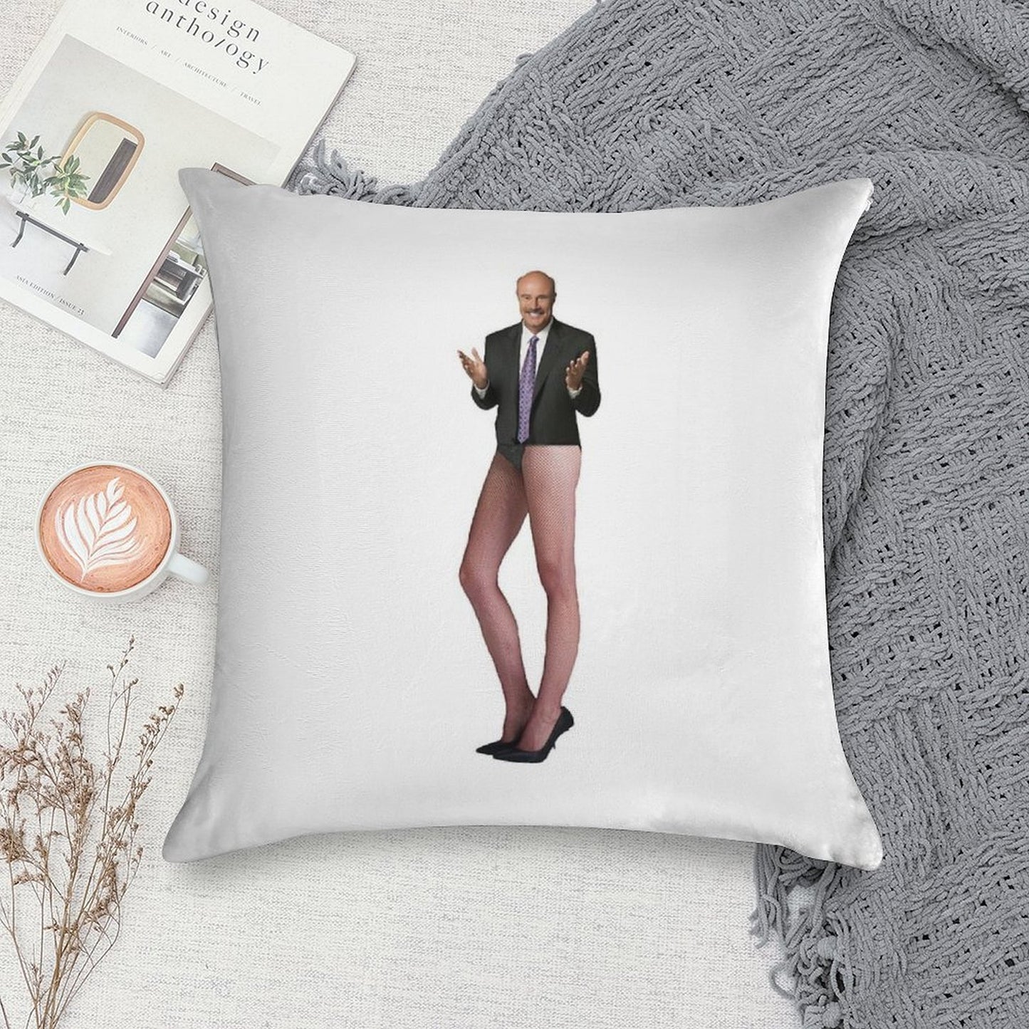 Dr Phil Soft Style Accent Throw Pillow