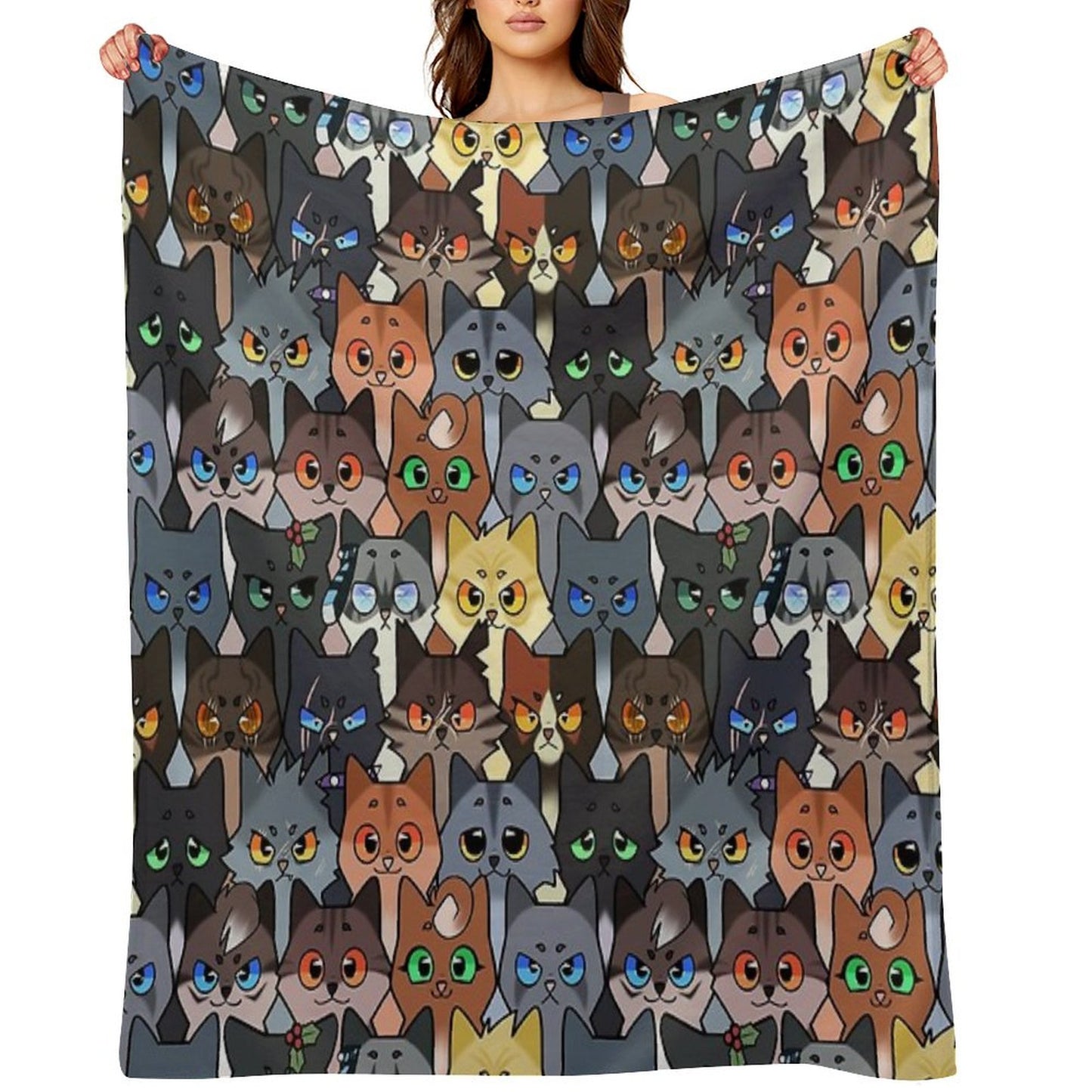 Warrior Kits Throw Blanket