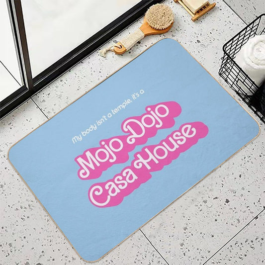 Blue Mojo Dojo Bath Mat