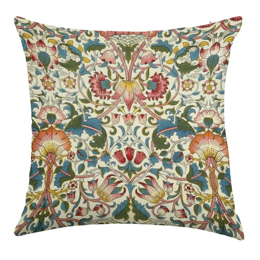 William Morris Lodden Linen Throw Pillow Cover
