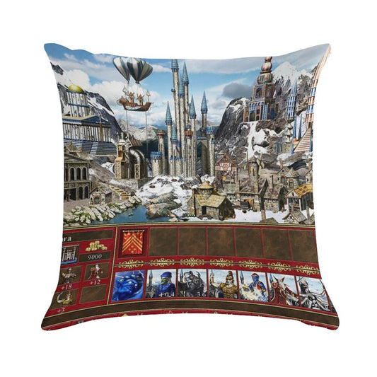 Heroes of Might & Magic 3 Tower Soft Luxury Feel Throw Pillow