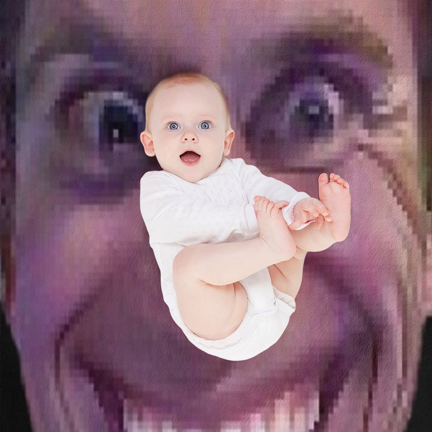 SUS OMEGASUS OMG SUSGUY FACE!!! Throw Blanket
