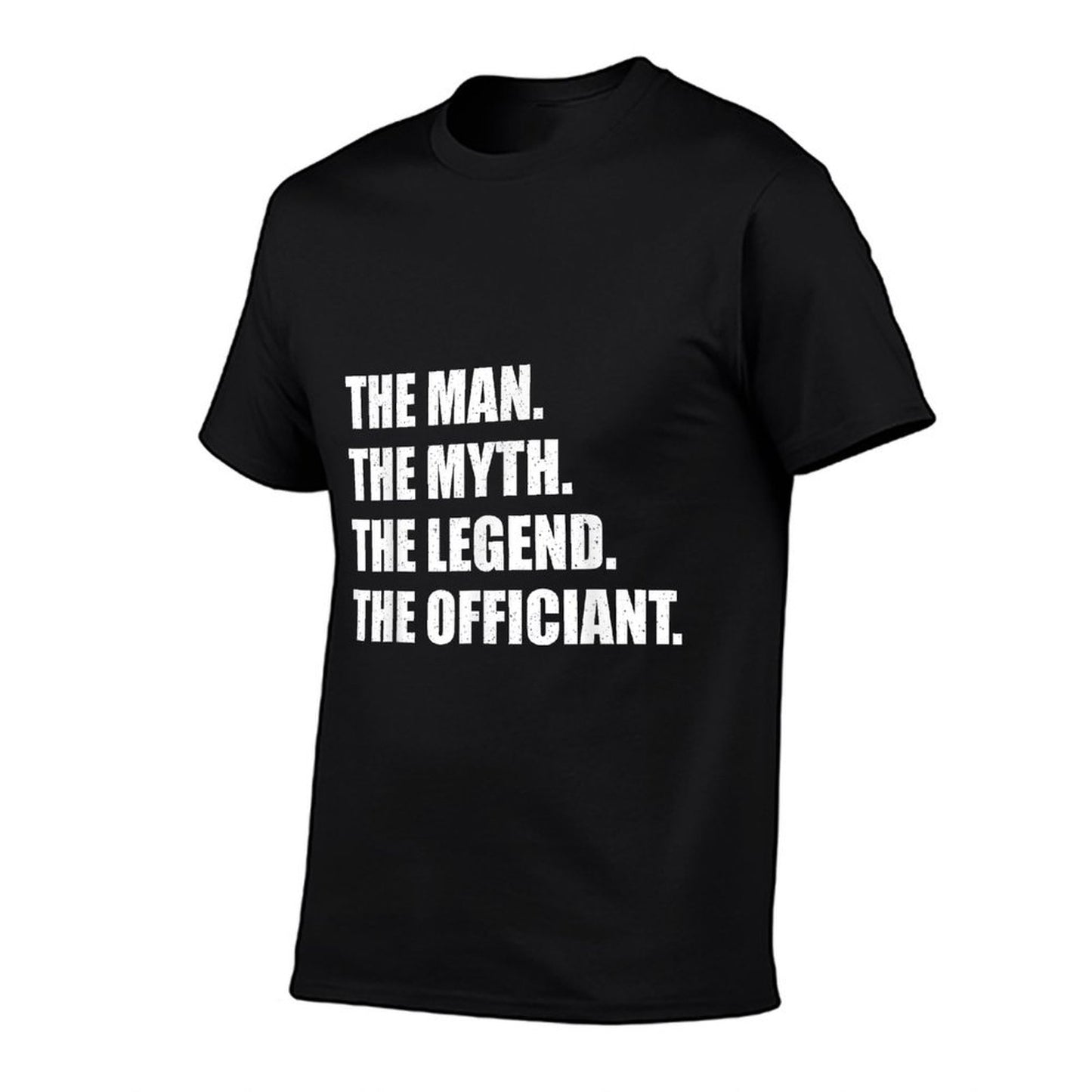 Funny Wedding Officiant Art For Men Dad Ordained Minister T-Shirt