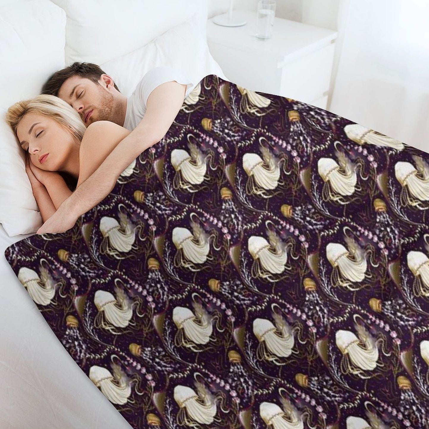 Jellyfish Throw Blanket