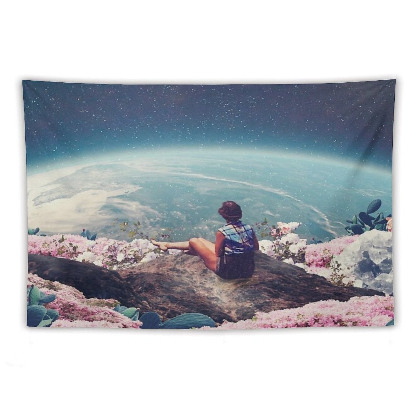 My World Blossomed When I Loved You Tapestry