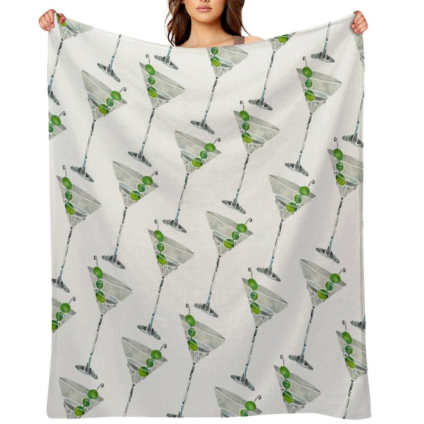 Dirty Martini Throw Blanket