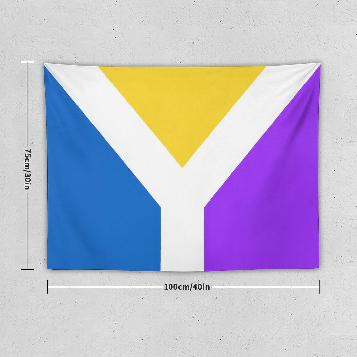 Y Flag Tapestry