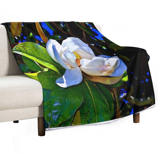 Magnolia Throw Blanket