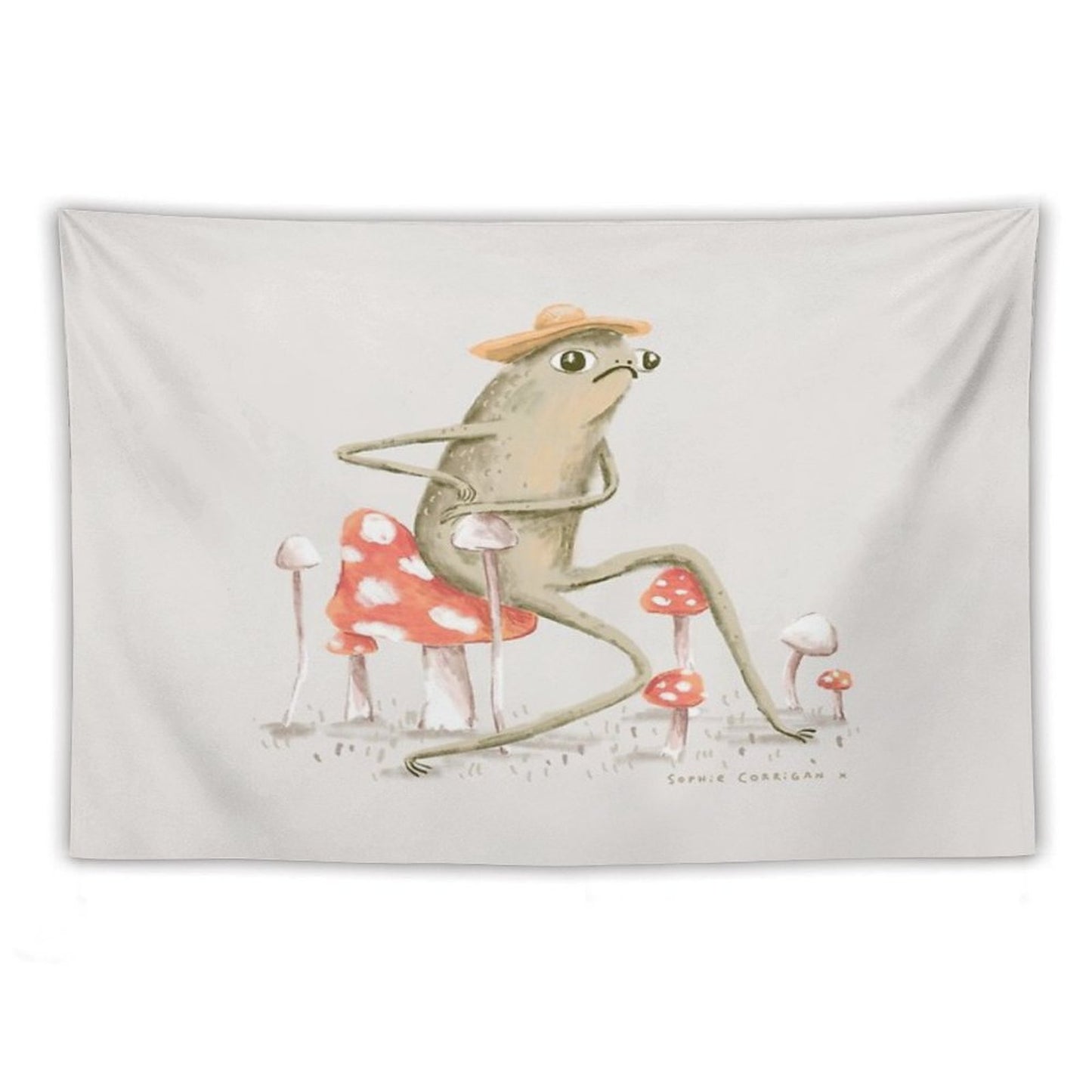 Awkward Toad Tapestry