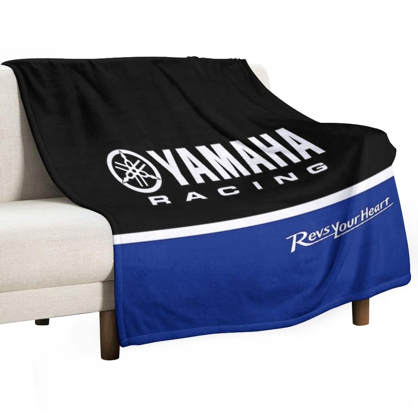 YAMAHA Race Throw Blanket