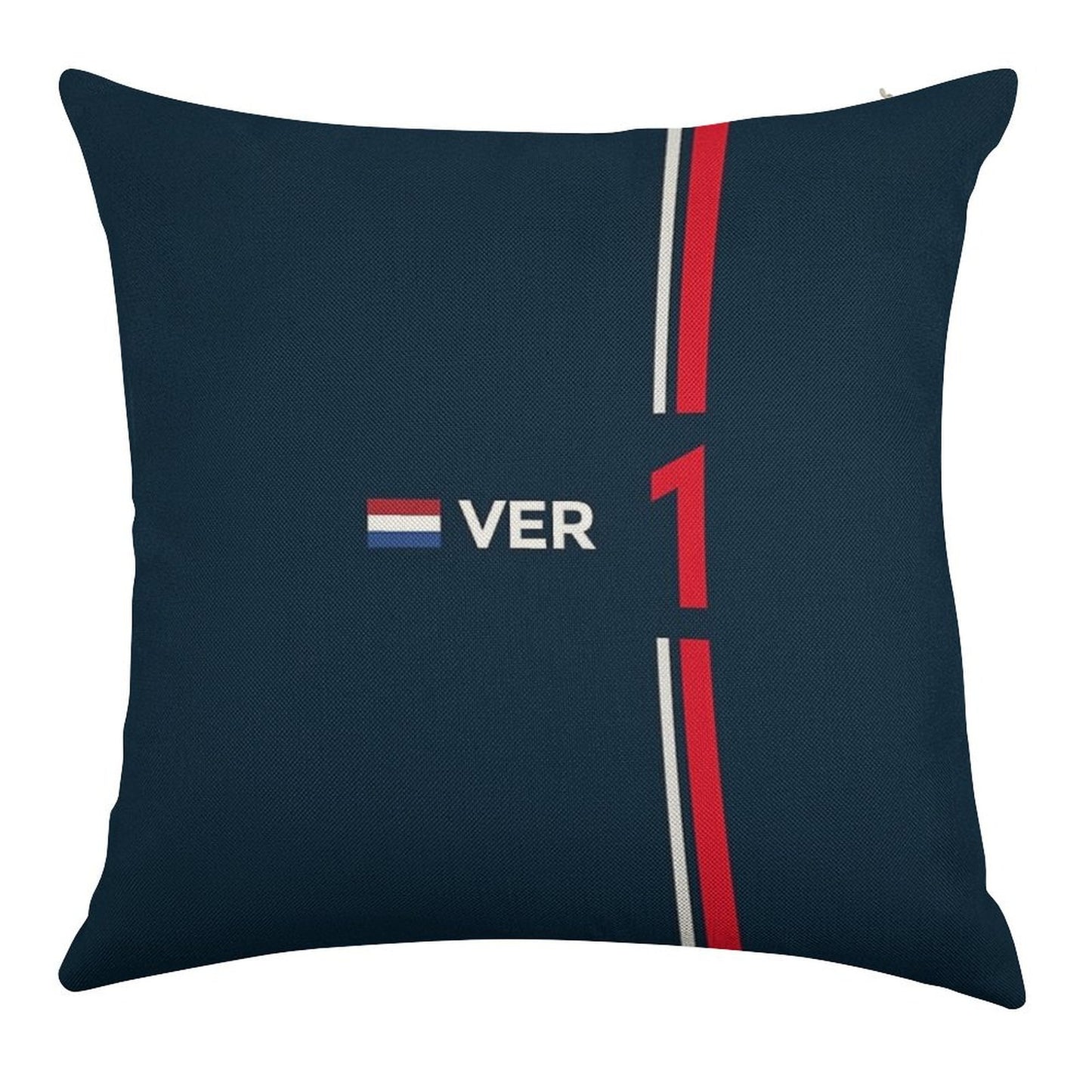F1 2022 - #1 Verstappen Linen Throw Pillow Cover