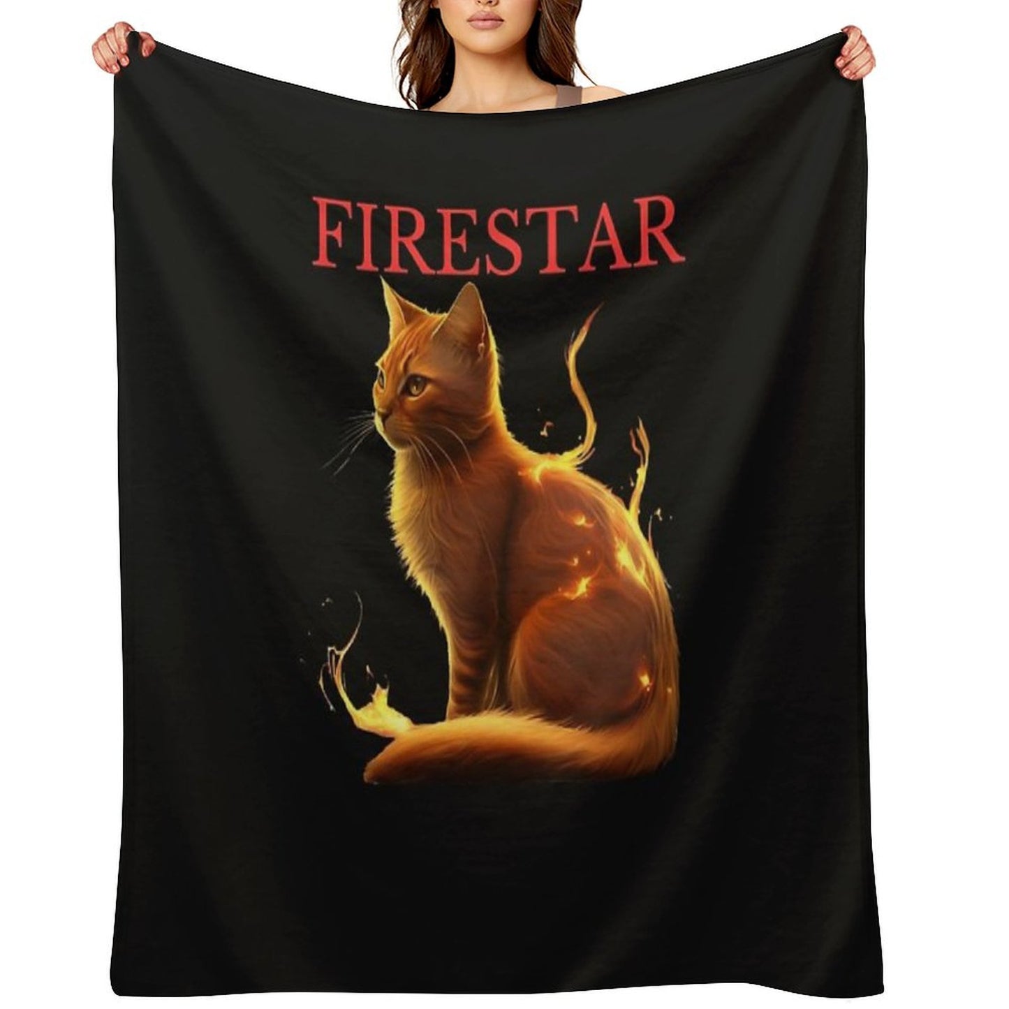 Warrior Cats - Firestar Throw Blanket