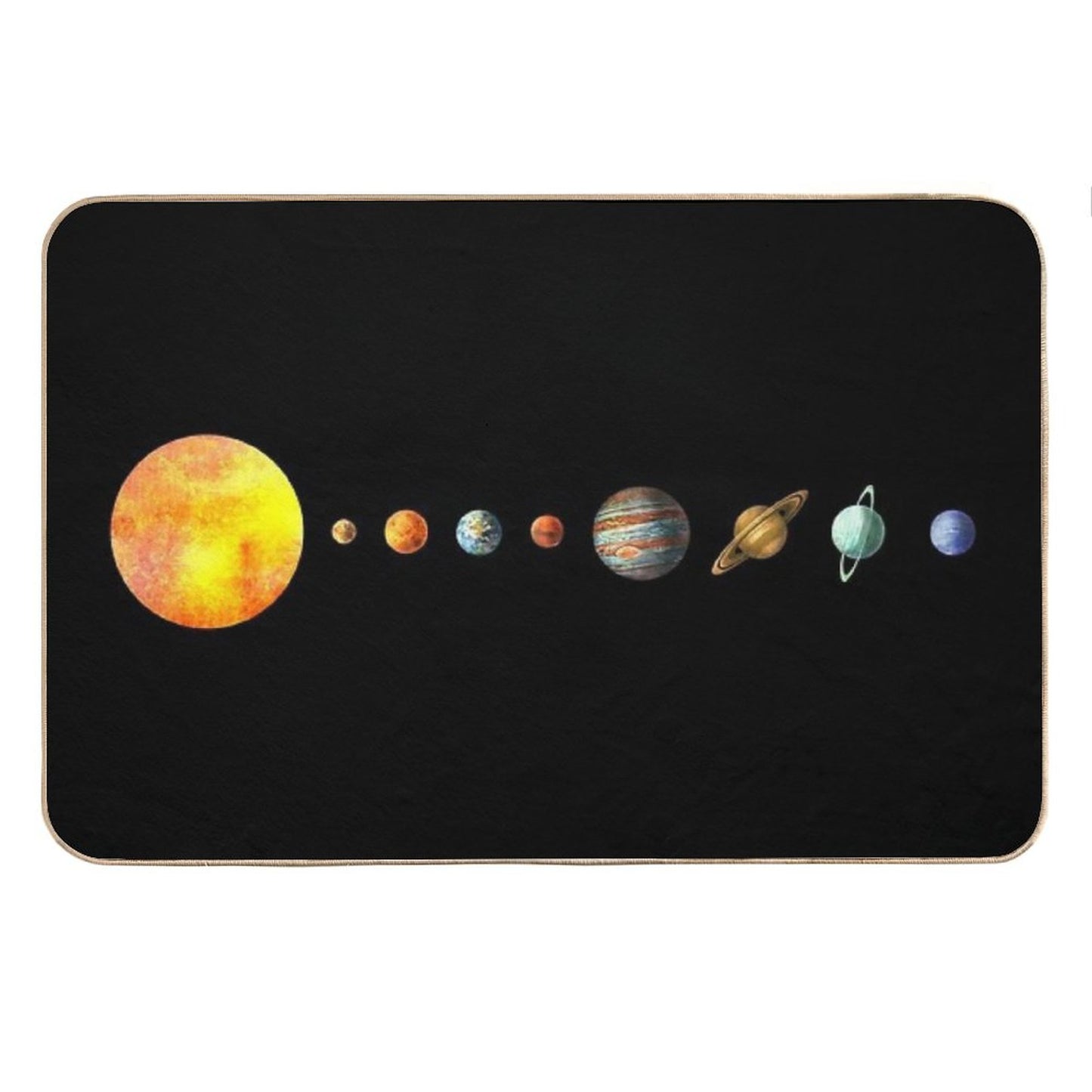 The Solar System Bath Mat
