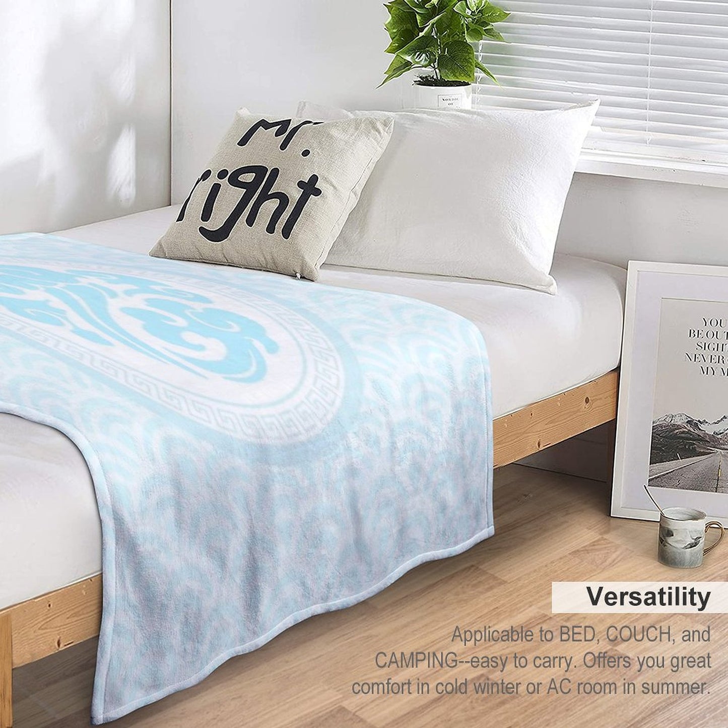 Gusu Lan Logo Throw Blanket