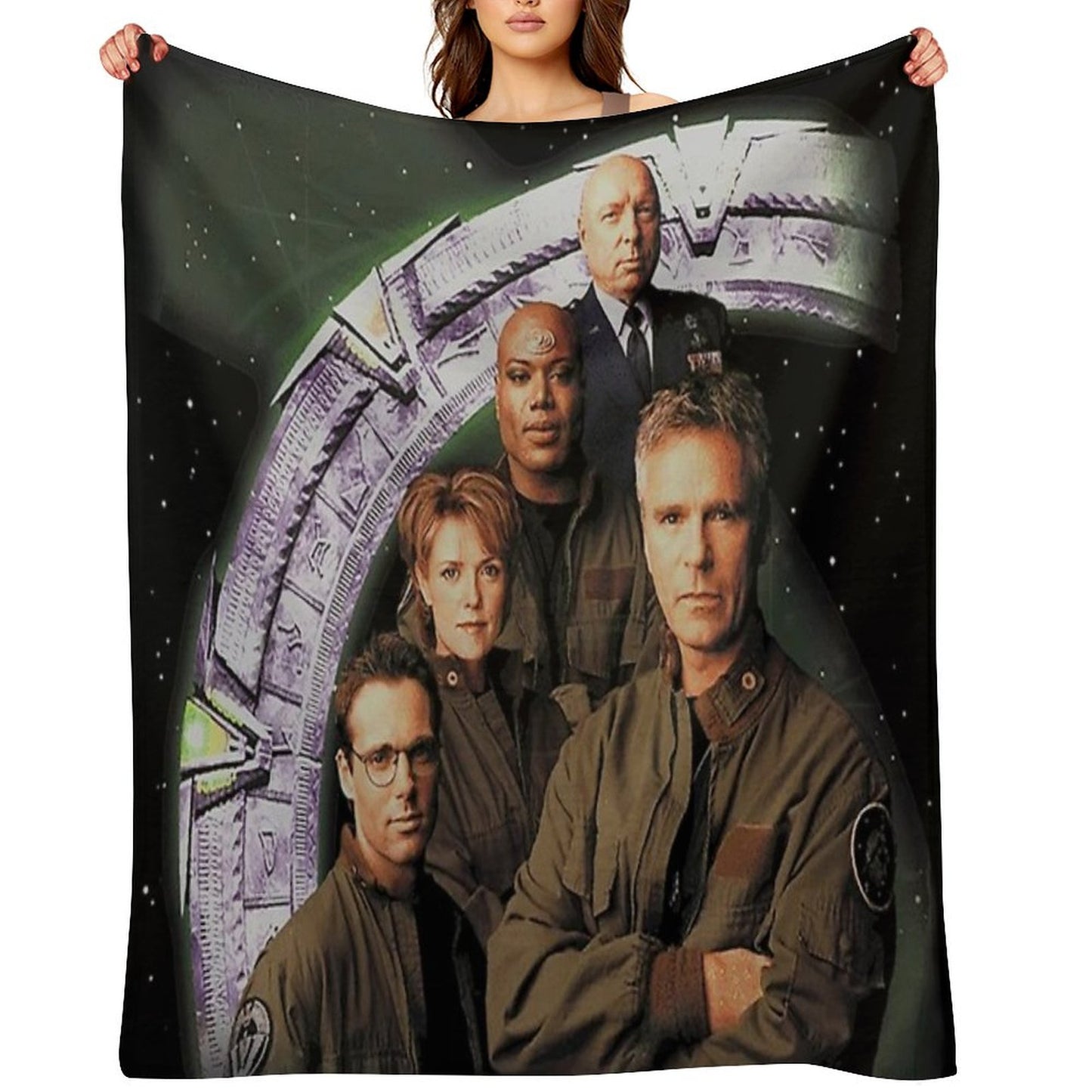 Stargate SG1 Throw Blanket